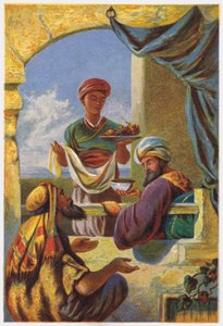 Parables of Jesus Christ: Lazarus at the Gate by English School